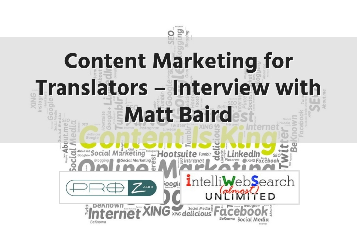 content marketing for translators