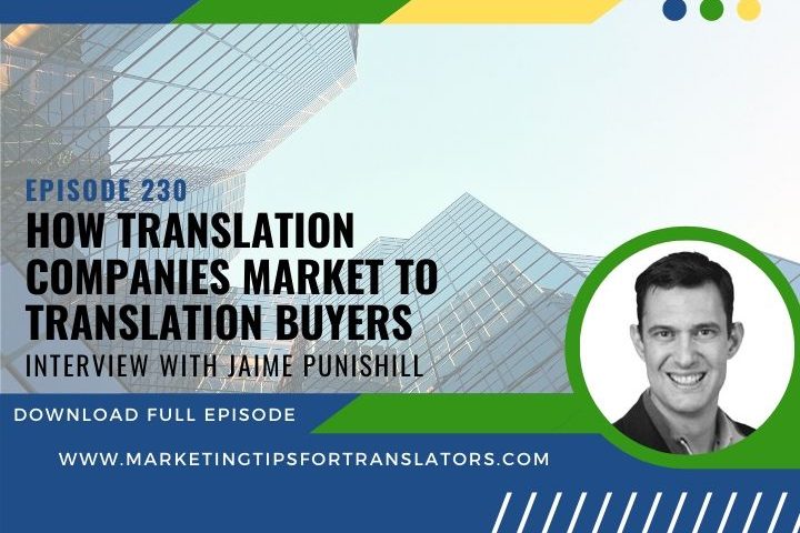 market to translation buyers