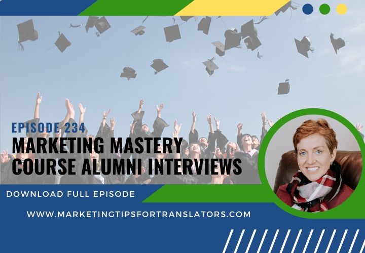 Learn more about Marketing Mastery Course from last year's alumnis.