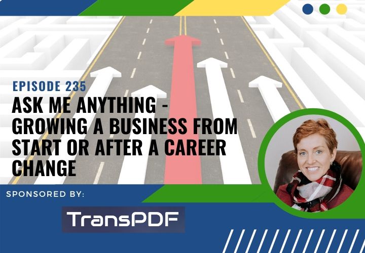 Learn how to grow freelance translation business from start or after a career change.