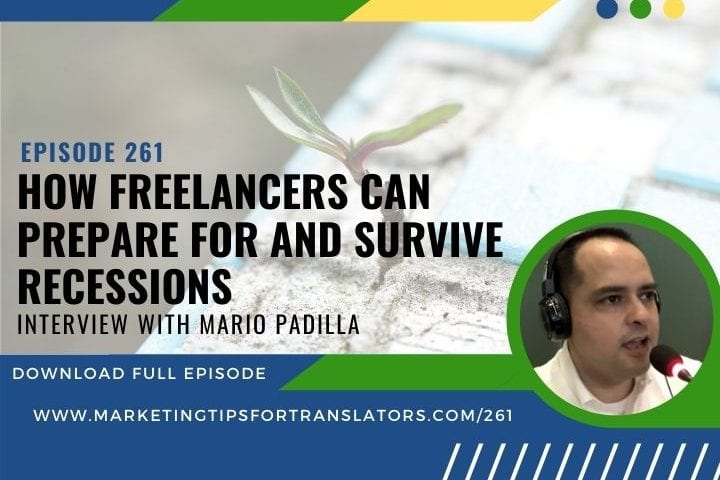 freelance translator survive recession