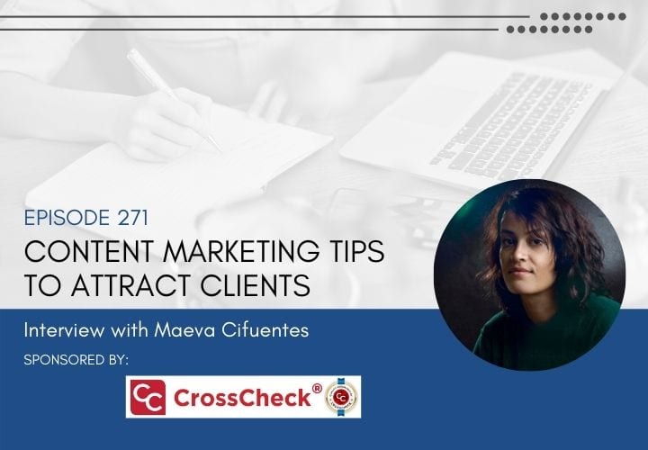 Learn some content marketing tips to attract clients.